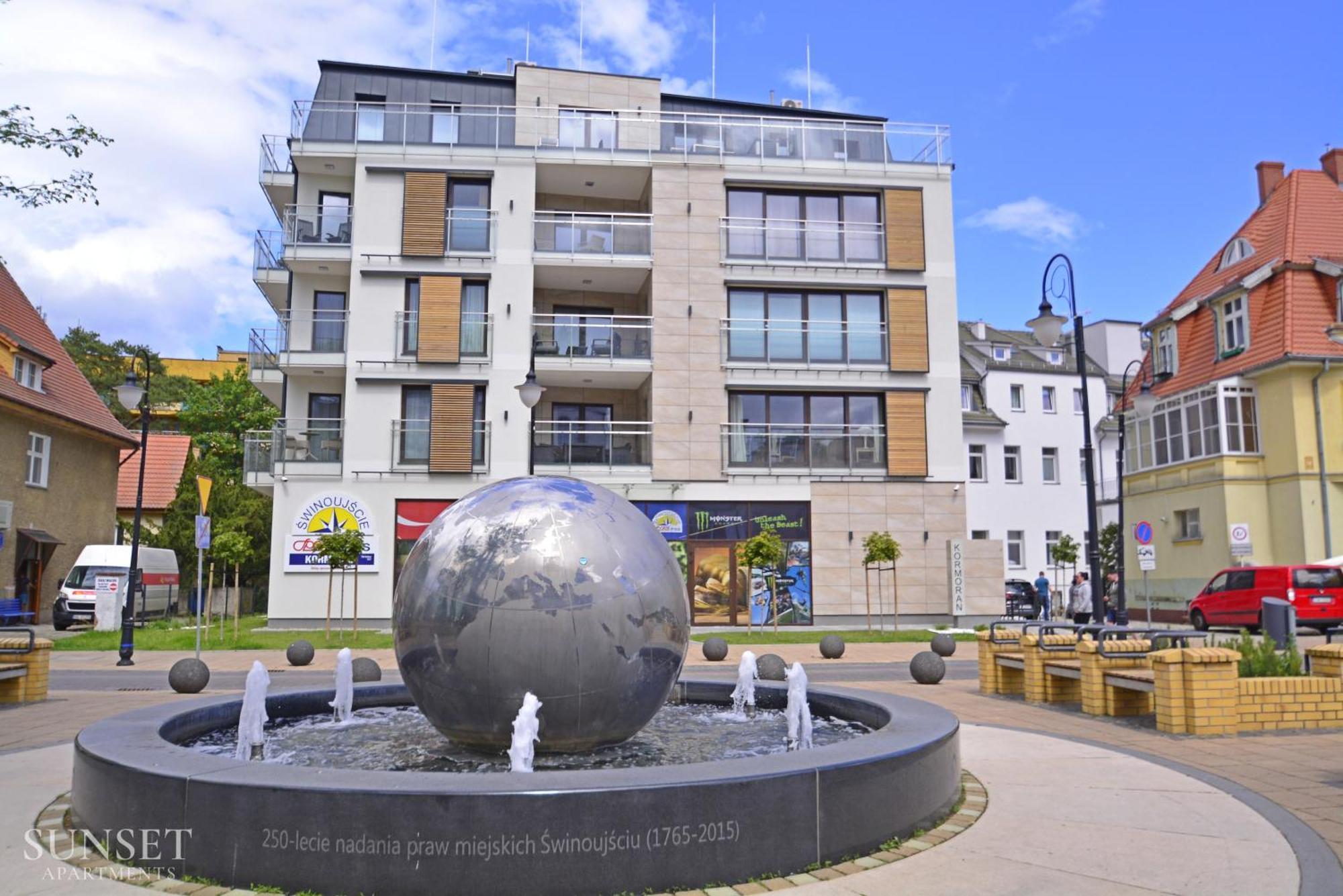 Sunset Apartments - Kormoran - Plaza 300M Swinoujscie Exterior photo